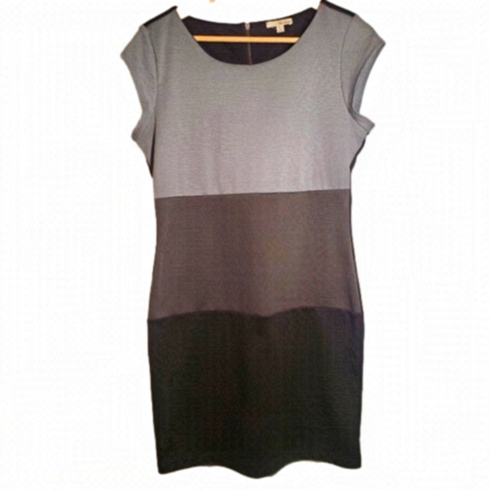 Bebop Bodycon Mini Colour Block Dress Large